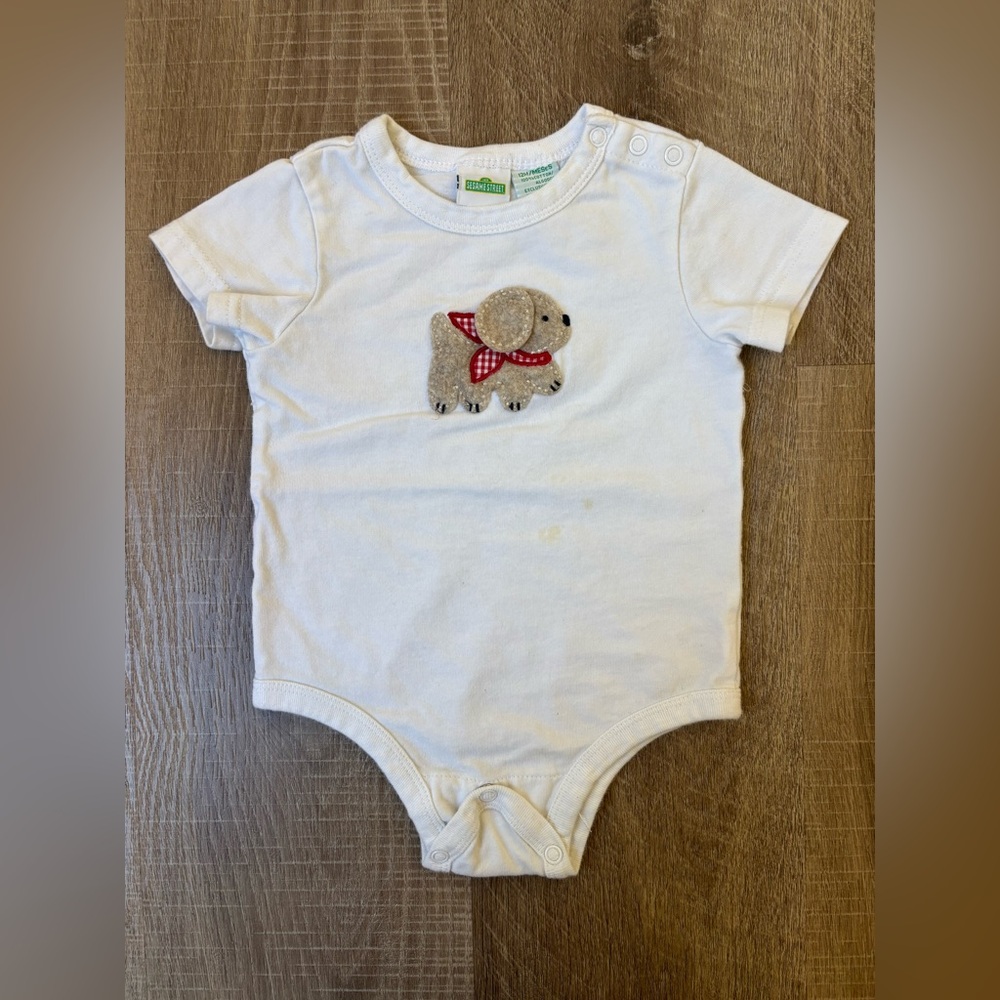 sesame street bodysuit 12 months